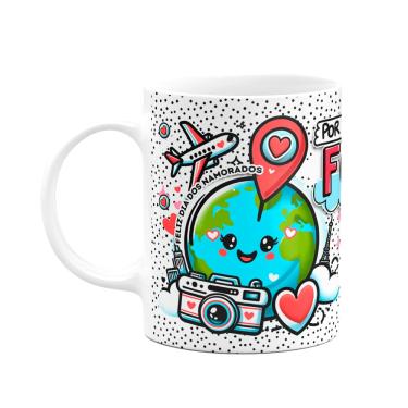 Imagem de Caneca Namorados - Juntos somos perfeitos - Por onde for