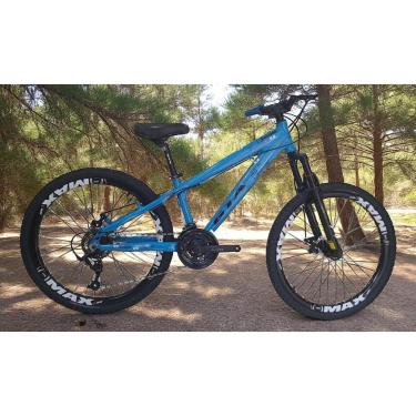 Imagem de Bicicleta 26 Gta Rebel Alumínio Freeride Downhill 21v Aros Vmaxx Freio a Disco Pneu Flame-Unissex