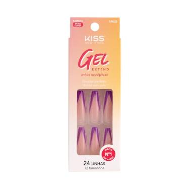 Imagem de KISS NEW YORK UNHAS POSTIÇAS GEL EXTEND NEW PURPLE