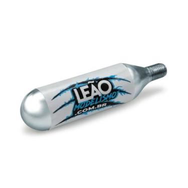 Imagem de Cartucho CO2 16g Pneu Bomba Bike Leao Unidade - Leão Modelismo