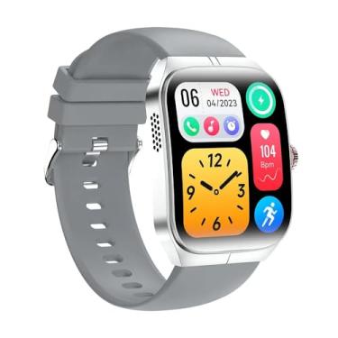 Imagem de Smartwatch Lefal HK8pro tela AMOLED de 1,95 polegadas original Lefal Cold (Prata)