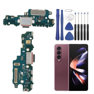 Imagem de Substituição da porta de carregamento YHX-US para Samsung Galaxy Z Fold4 5G SM-F936U USB Dock Connector Flex Cable Substituição para Galaxy Z Fold4 5G F936U com chaves de fenda