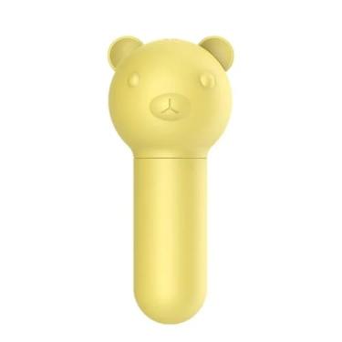 Imagem de Vibrador Bullet Formato De Urso 10 Vibrações Brinquedo Erótico para Clitóris e Mamilos [AMARELO] 7886