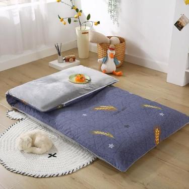 Imagem de Capa De Colchão De Algodão 100% Futon Japonês,capa Protetora De Colchão De Tatame,capa Com Zíper,capa De Futon Lavável Na Máquina,para Capa De Colchão De Chão De Futo, B, 200x220cm/79x86