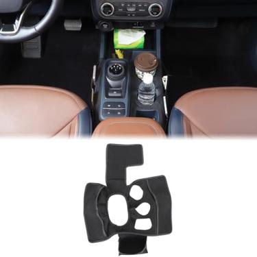 Imagem de Aunginsy Capa protetora de caixa de câmbio de marchas para console central compatível com Ford Maverick 2022-2025 para controle central de carro, suporte de copo, tapete protetor de painel com bolsas
