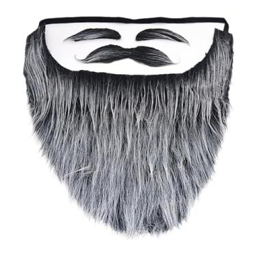 Imagem de predolo Barba Falsa para Festas, Bigode Realista para Máscaras e Carnaval