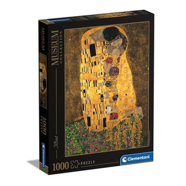 Imagem de Clementoni Quebra-Cabeça Klimt De 1000 Peças Do The Kiss