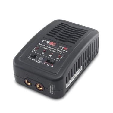 Imagem de Carregador Balanceador SkyRC E4 Baterias LiPo e LiFe 2S-3S-4S (Bivolt)