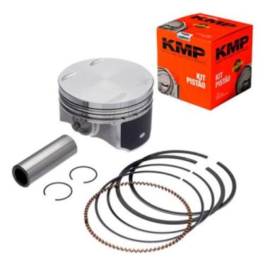 Imagem de Kit Pistão e Anéis KMP Honda CB 400 Medida STD