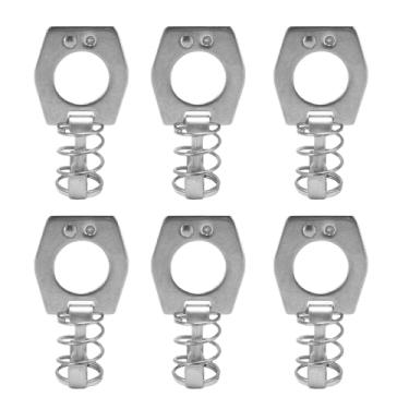 Imagem de Greensen 6Pcs RV Water Heater Cam Lock, Aço Inoxidável Antiferrugem Tranca de Porta de Aquecedor de Água Fechaduras de Tampa de Tanque de Gás Com Design Operado por Polegar para