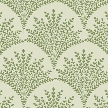 Imagem de Livelynine Papel de parede de 44,5 x 1,501 cm Peel and Stick verde floral botânico vintage papel de parede autoadesivo para cozinha papel de parede Waterpoof removível moderno boho sálvia verde