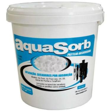 Imagem de Pastilha absoverdora para secador de ar 3 Kg - AQUA-SORB - Metalplan