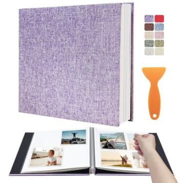 Imagem de Álbum de fotos Scrapbook HoneyTolly Large 13x12,8" 60 páginas
