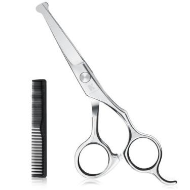 Imagem de Tesoura de corte de cabelo K KaCakaCa de 6,1 polegadas com pontas arre