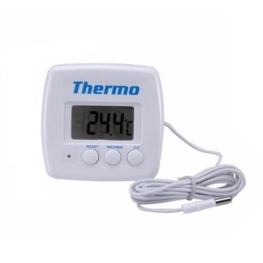 Imagem de Termômetro Digital Vacinas, Freezer, Geladeira, Aquário, - Metrins