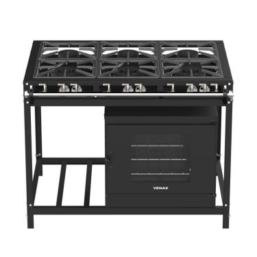 Imagem de Fogão a Gas Industrial 4 Bocas Venax FFI630-2