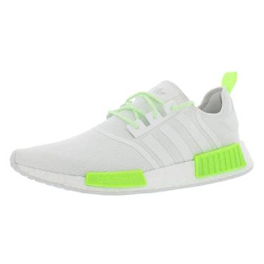 Imagem de adidas Tênis masculino NMD_r1, Branco cristal/branco fantasma/verde solar, 45