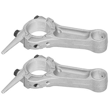 Imagem de Grcfumo 2PCs Biele de conexão, eixos de manivela do motor de substituição automotiva, eixo de cambota do gerador de gasolina ajuste para a haste de reposição da biela para 168F GX1