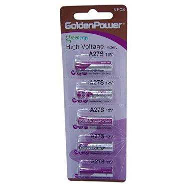 Imagem de Pilha Alcalina Golden Power 27A 12V Blister com 5 Pecas