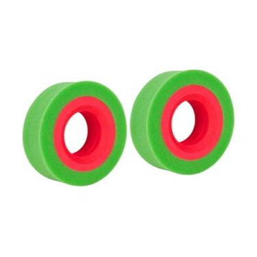 Imagem de Esquirla 2 peças de esponja para pneu RC de 1,9" inserções externas de esponja firme fácil de instalar substituição para pneu de 115-120 mm carro RC