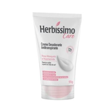 Imagem de Desodorante Creme Herbíssimo Care Rosa Mosqueta E Niacinamida 55g