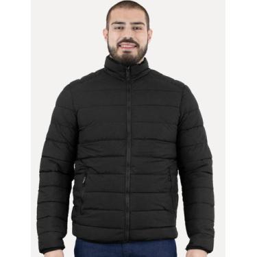 Imagem de Jaqueta Dixen Masculina Dark Sherpa Bomber Preta, XL/GG