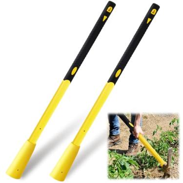 Imagem de Bucherry 2 unidades de substituição de alça de picareta de 91 cm com aderência macia, alça de machado de fibra de vidro resistente, para jardinagem, paisagismo, quintal e trabalho ao ar livre
