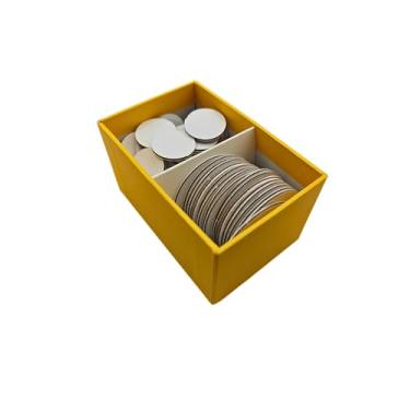 Imagem de Futhark: Dry Erase Tokens: Reusable Round Tokens for DIY, Game Design, and RPGs (100 PCS)