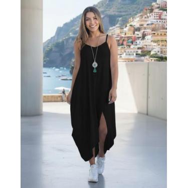 Imagem de vestido transpassado - neide moda, Preto, M 40-42