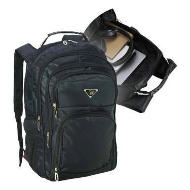 Imagem de Mochila Masculina Faculdade Impermeável Resistente Grande