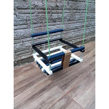 Imagem de Balanço Infantil de Madeira, Para Crianças até 10 anos