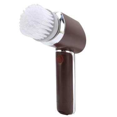 Imagem de GOTOTOP Purificador de Energia Recarregável, 350rpm, 5 Cabeças, Purificador Elétrico Giratório, Escova Sem Fio para Banheiro, Cozinha, Rejunte de Azulejo Ao Ar Livre