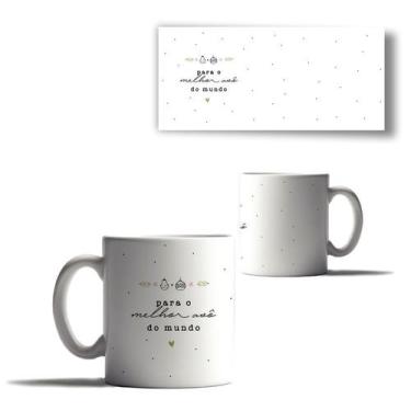 Imagem de Caneca Porcelana Minimalista Mensagem Natal Familiares Amor - Enjoy Sh