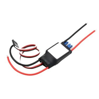 Imagem de Deevoka Motor escovado rc esc, peça sobressalente de motor escovado, peças profissionais diy para quadricóptero, aeronave de brinquedo, modelo de hobby, 20A