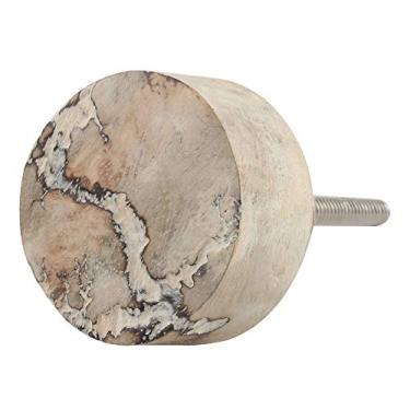 Imagem de Indian Shelf Puxadores decorativos multicoloridos de 6 peças puxadores de armário de madeira puxadores de gaveta boho puxadores de cozinha de madeira exclusivos ferragens modernas para portas premium