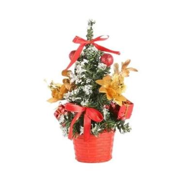 Imagem de Árvore de Natal Artificial (20/30/40cm) - Decoração para Casa, Quarto 