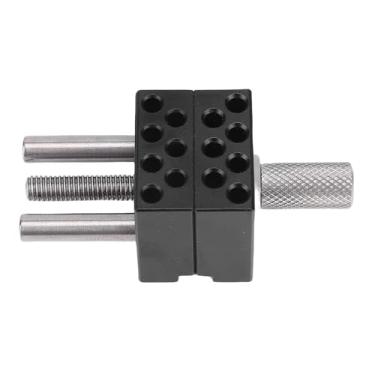 Imagem de FTVOGUE Torno Prático de Metal, Mini Torno de Bancada Com Mandíbula Ajustável de 30 Mm Com Capa Protetora de Silicone, para Escultura de Joias, Reparo de Relógios, Fabricação de Modelos