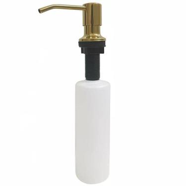 Imagem de Dispenser Dosador De Detergente Ouro Fosco 350 Ml