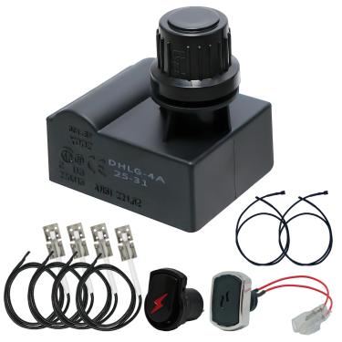 Imagem de Substituição para substituição de ignição Charbroil, número de peça 8678636P06, G511-0055-W1, G515-0030-W2, 9446392, substituição de ignição Charbroil, Ignitor DHLG-12, peças de churrasqueira a gás