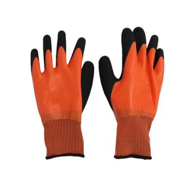 Imagem de Fockety Luvas Isoladas para Eletricista, Luvas de Trabalho de Segurança Com Textura Antiderrapante de Alta Tensão de 1000V, para Eletricistas Evitam Choque