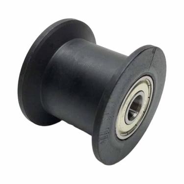 Imagem de predolo Polia Ranhurada Tipo U, Polia Guia de Corda, Substituição, Roda com Rolamento de Rolamento Suave para Acionamento de Portas de Equipamentos Mecânicos.