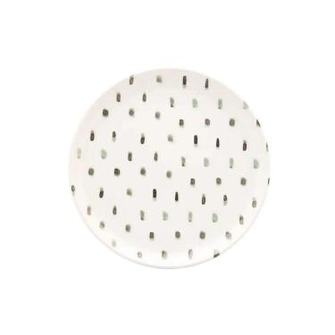 Imagem de Prato Sobremesa Em Cerâmica Flat Samambaia 20cm Oxford