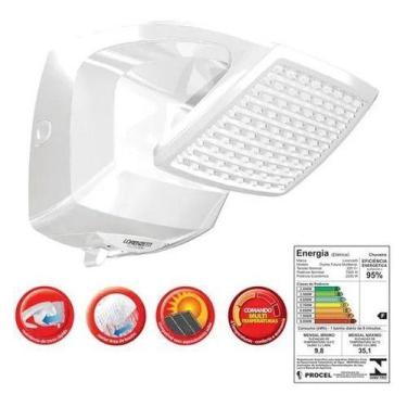 Imagem de Chuveiro Ducha Futura Multitemperatura Lorenzetti, 5500W, 110V