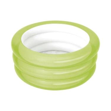Imagem de Piscina Banheira Inflavél Infantil Mor 80 Litros Para Bebê, Verde