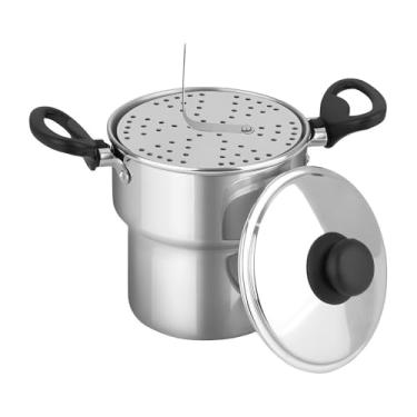 Imagem de Cuscuzeira de Alumínio 12cm com Alça de Baquelite – Porção Individual, Prata