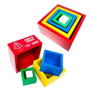 Imagem de Cubos de Encaixe Educativos Carimbras - CAT2025