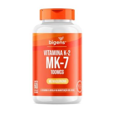 Imagem de Vitamina K2 Mk-7, (Mk7) 100 Mcg, 60 cápsulas, Biogens