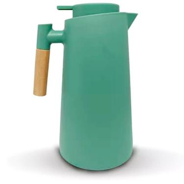 Imagem de Garrafa Térmica De Mesa Nórdica Verde Chá Café Chimarrão 1l