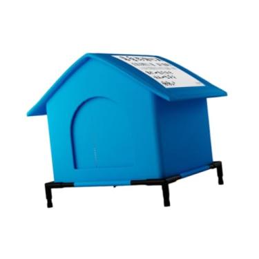 Imagem de Generic Abrigo para animais de estimação, casinha isolada para gatos, tenda de inverno para gatinhos com teto, cama aconchegante para gatos, para, 33cmx33cmx40cm