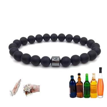 Imagem de Naturepernulo Pulseira antiálcool para homens e mulheres reduza o desejo de beber, ansiedade, alívio de estresse, pare de beber, pulseiras, Moderate type, Liga metálica, Sem Pedra Preciosa